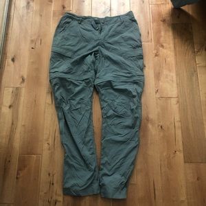 zip-off camping pants